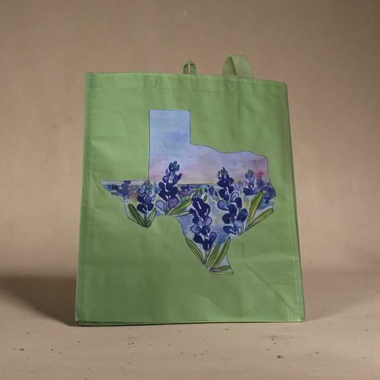 H-E-B Texas Bluebonnet Reusable Bag