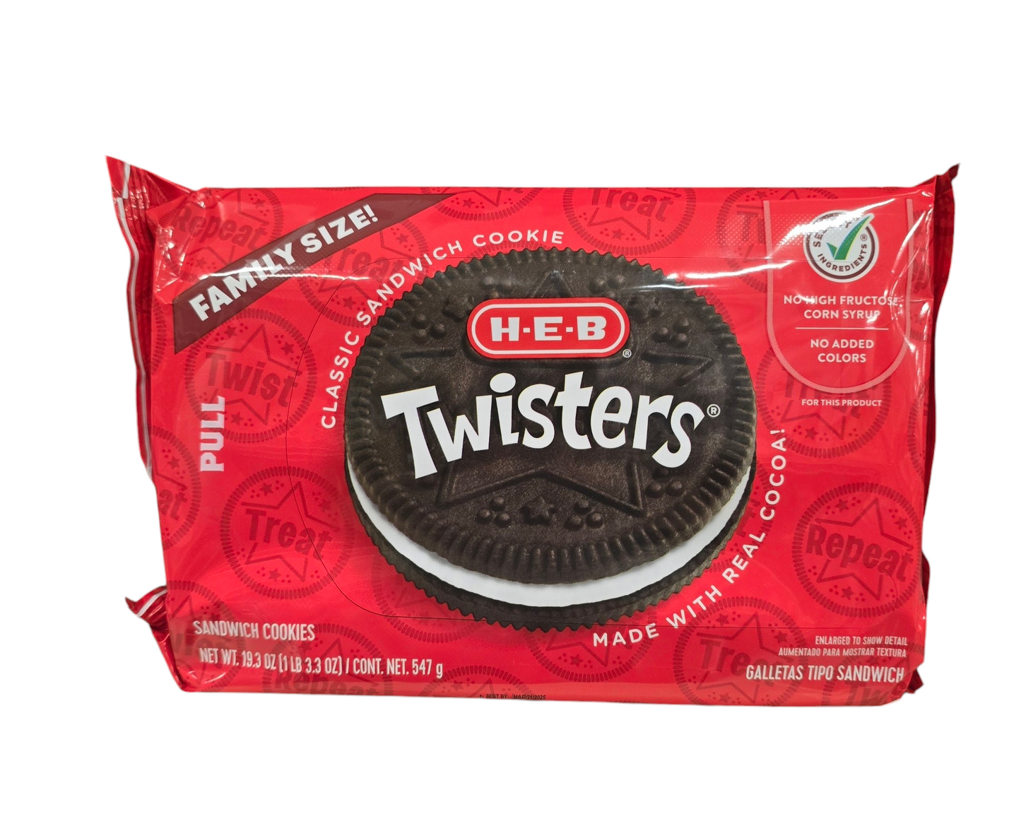 H-E-B Twister Cookies