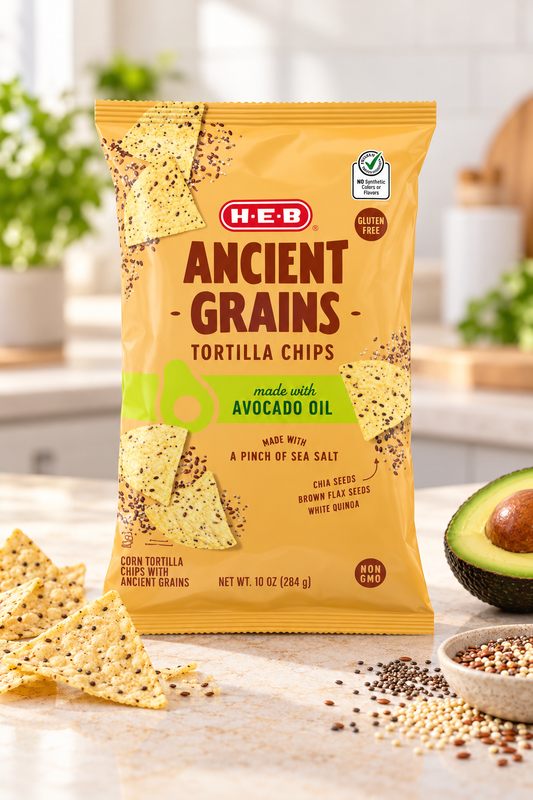 H-E-B Ancient Grain Tortilla Chips