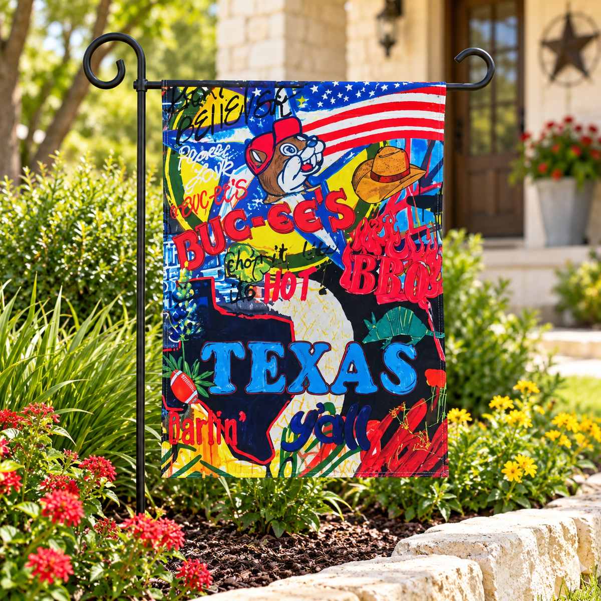 Buc-ee's Garden Flags