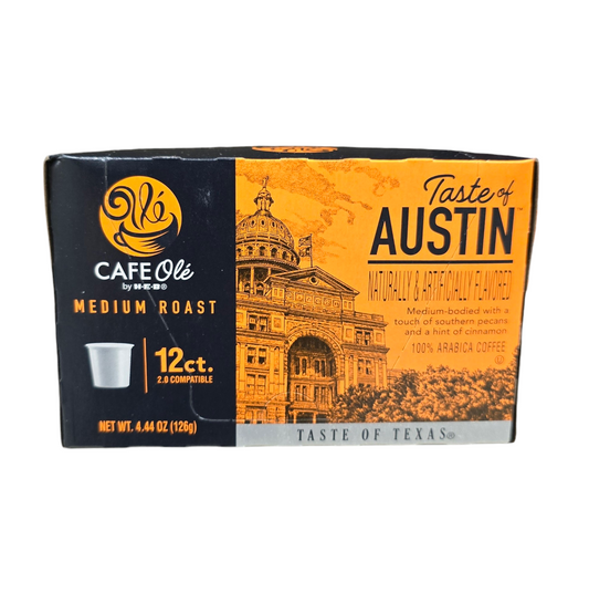 Cafe Ole by H-E-B, Taste of Austin, 12ct Single Serve Pods