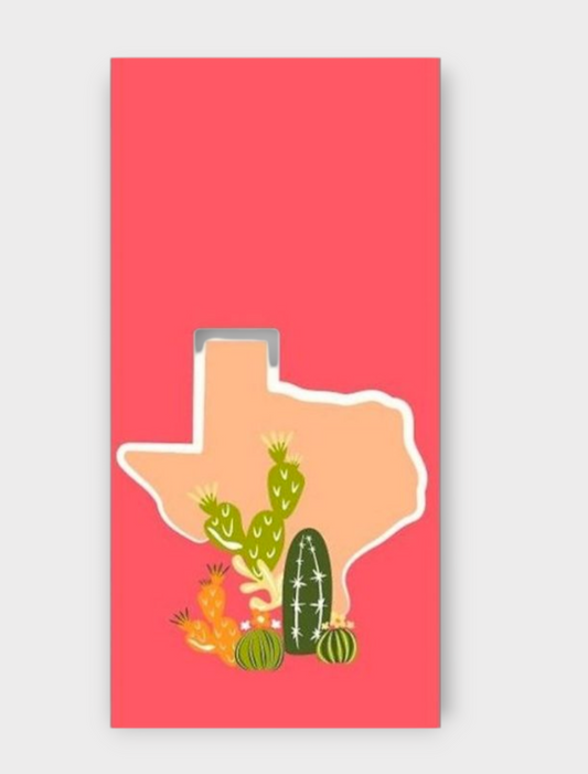 Destination Holiday Pink Cactus - Beach Towel