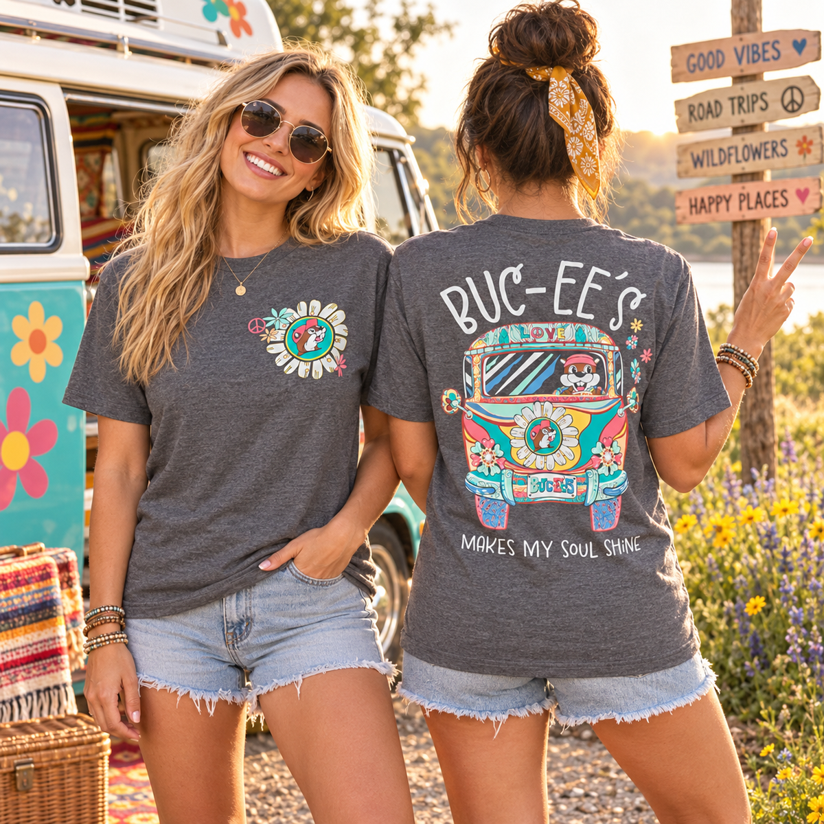 T-shirt « Buc-ee's illumine mon âme »