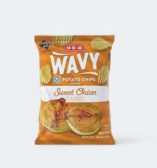 H-E-B Sweet Onion Potato Chips