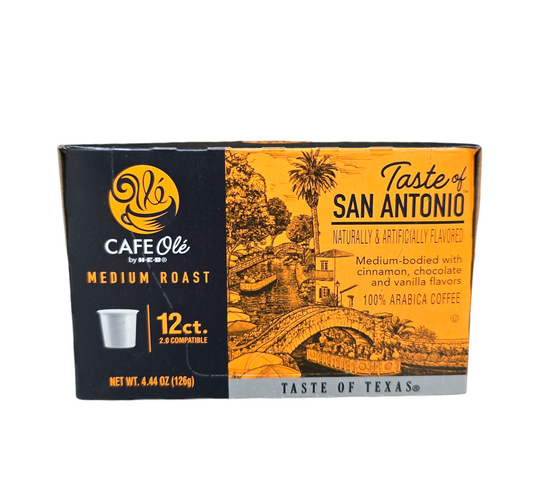 Cafe Ole by H-E-B, Taste of San Antonio, 12ct Single Serve Pods