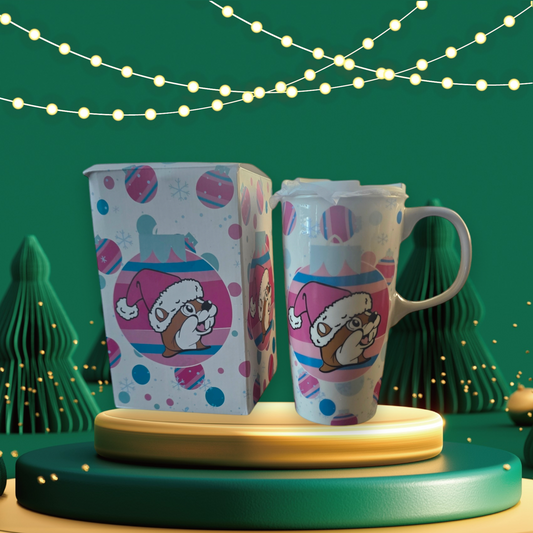 Buc-ee's Christmas Ceramic Mug