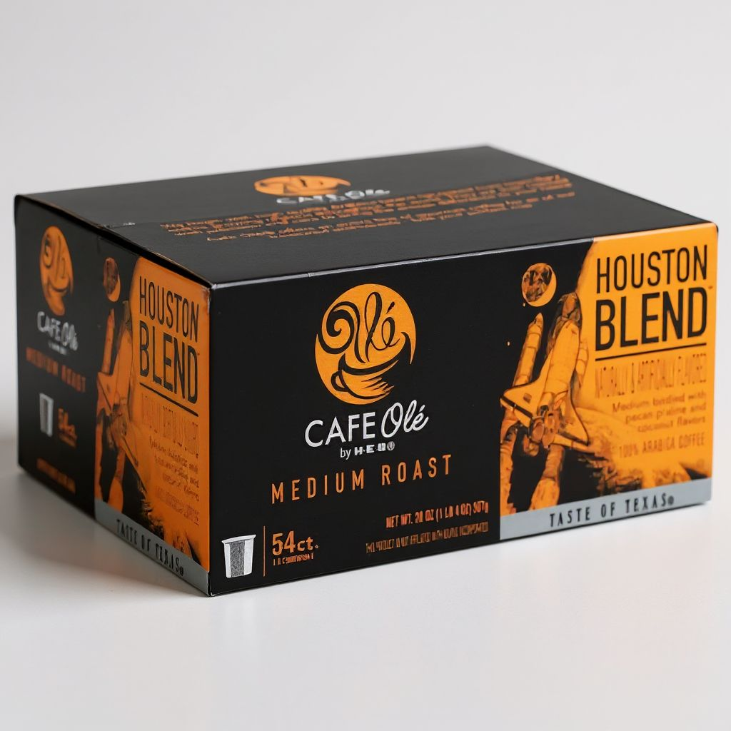 CAFE Ole by H-E-B, Houston Blend Coffee Single Serve Cups