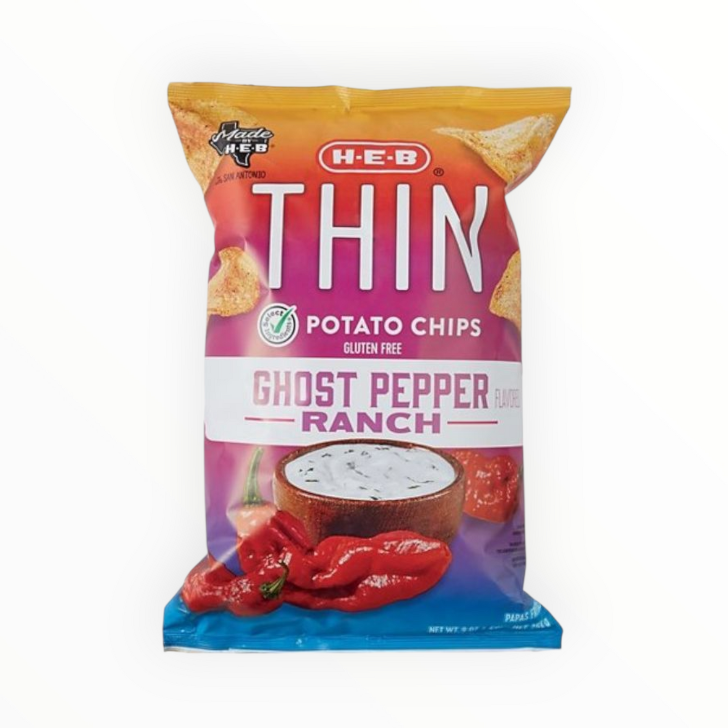 H-E-B Ghost Pepper Ranch Potato Chips