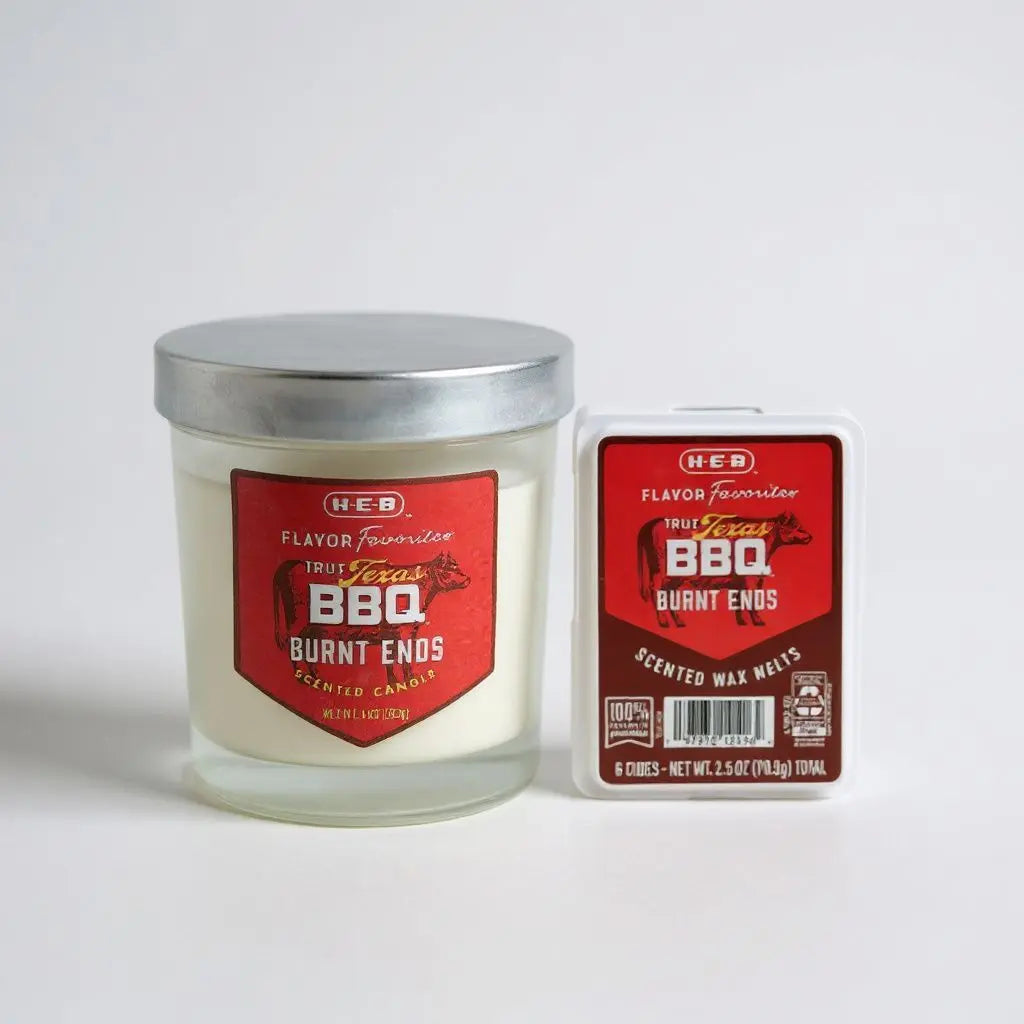 H-E-B True Texas BBQ Burnt Ends Candles Buc-ee's