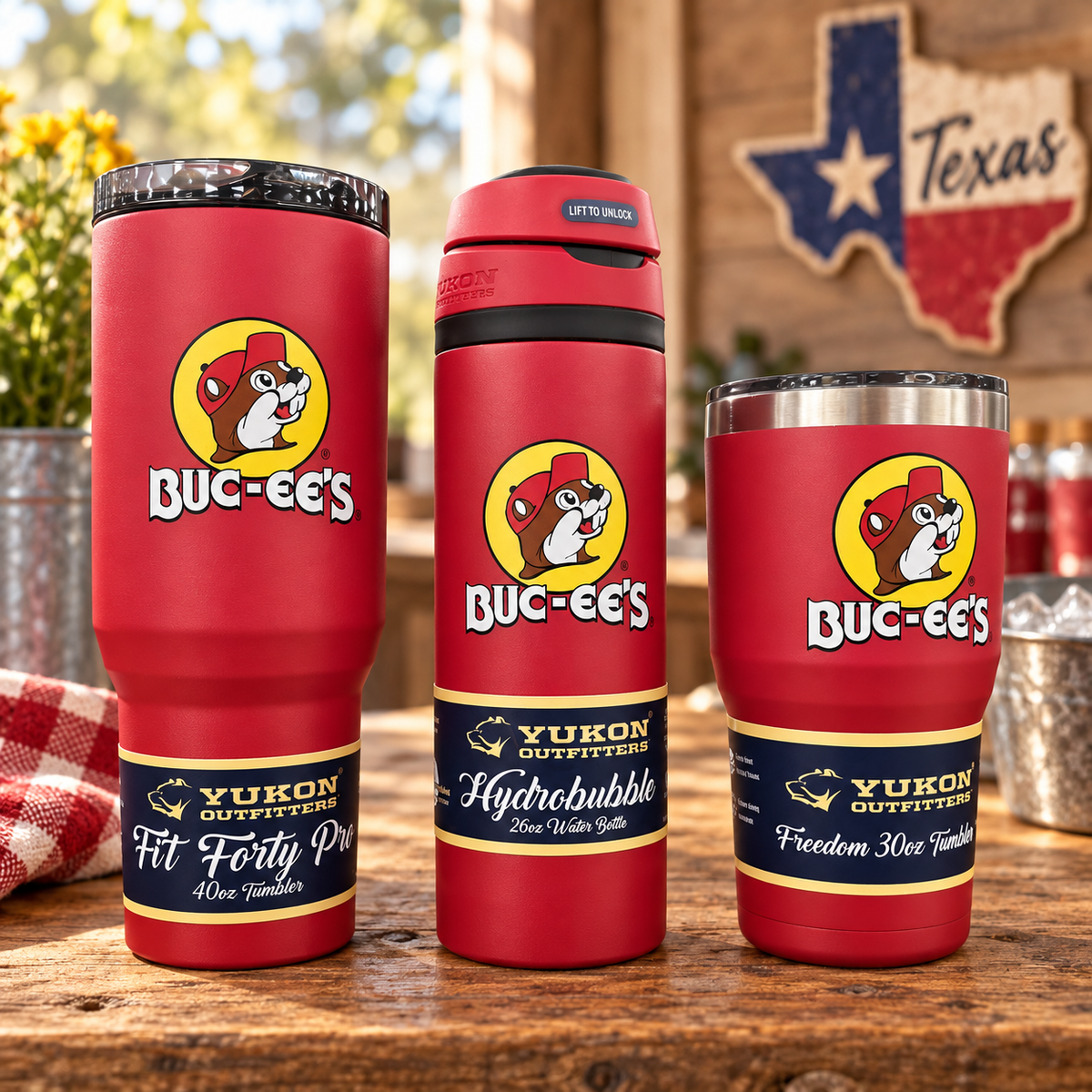 Gobelet Buc-ee's Fit Forty - 40 oz.