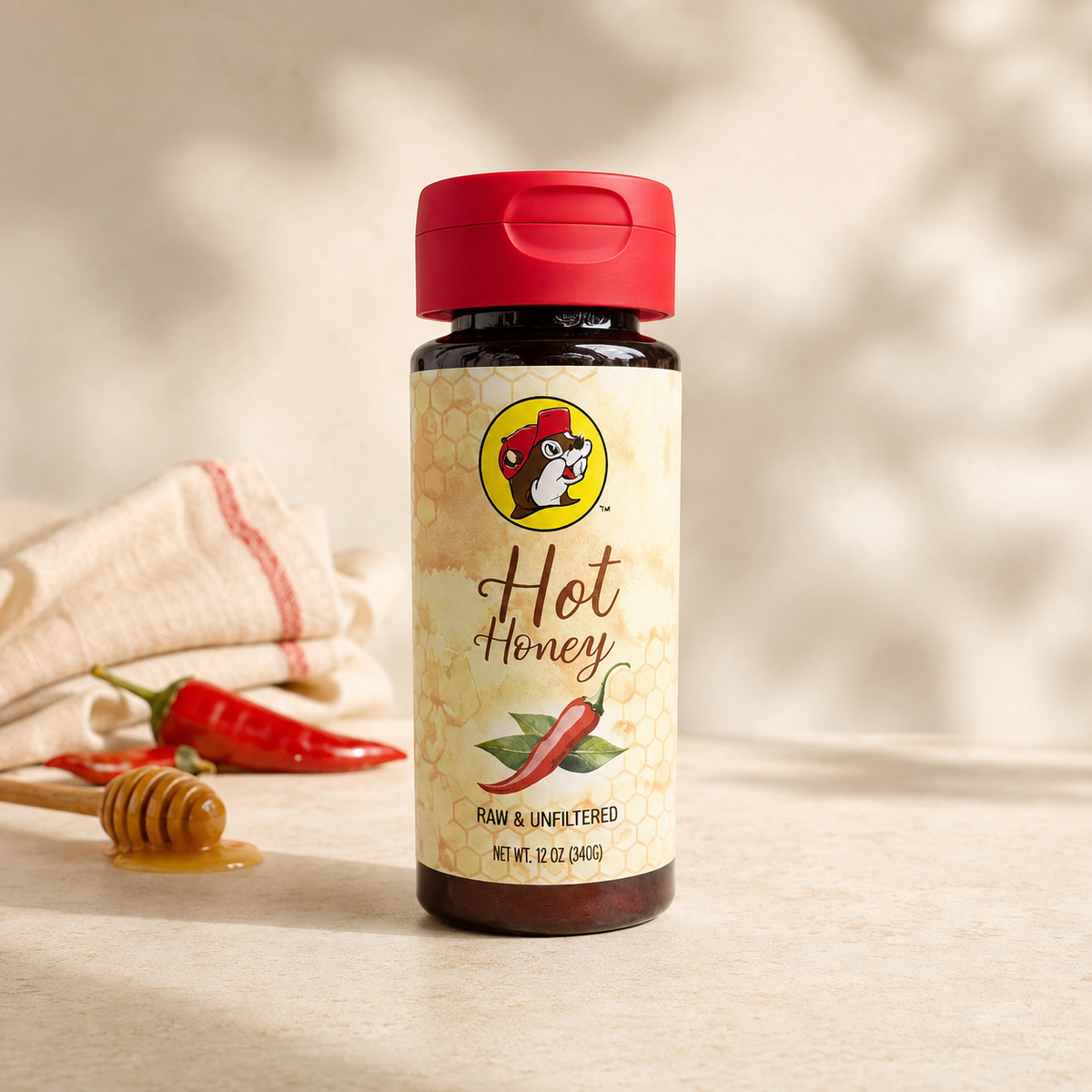 Buc-ee's Hot Honey - Raw & Unfiltered