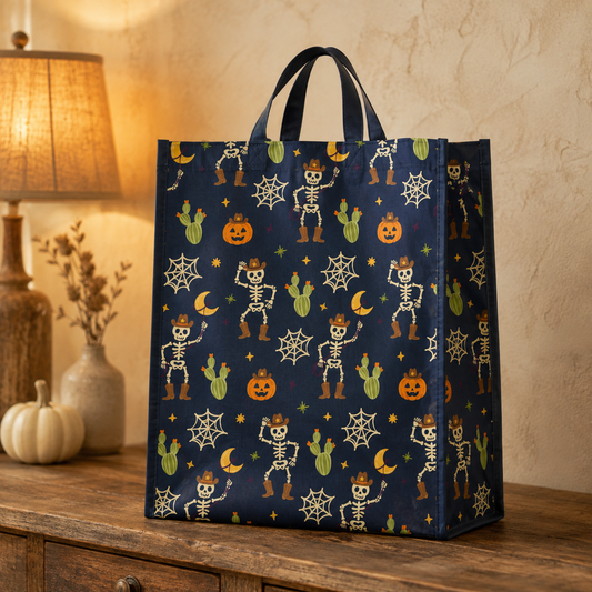 H-E-B Cowboy Icons Reusable Bag