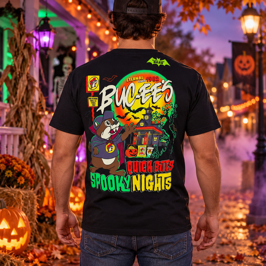 Buc-ee's "Quick Bites/Spooky Nights" Halloween T-Shirt