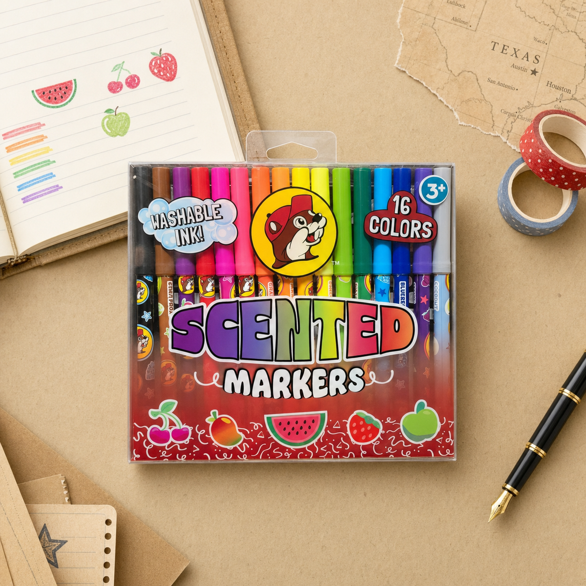 Buc-ee's Scented Markers