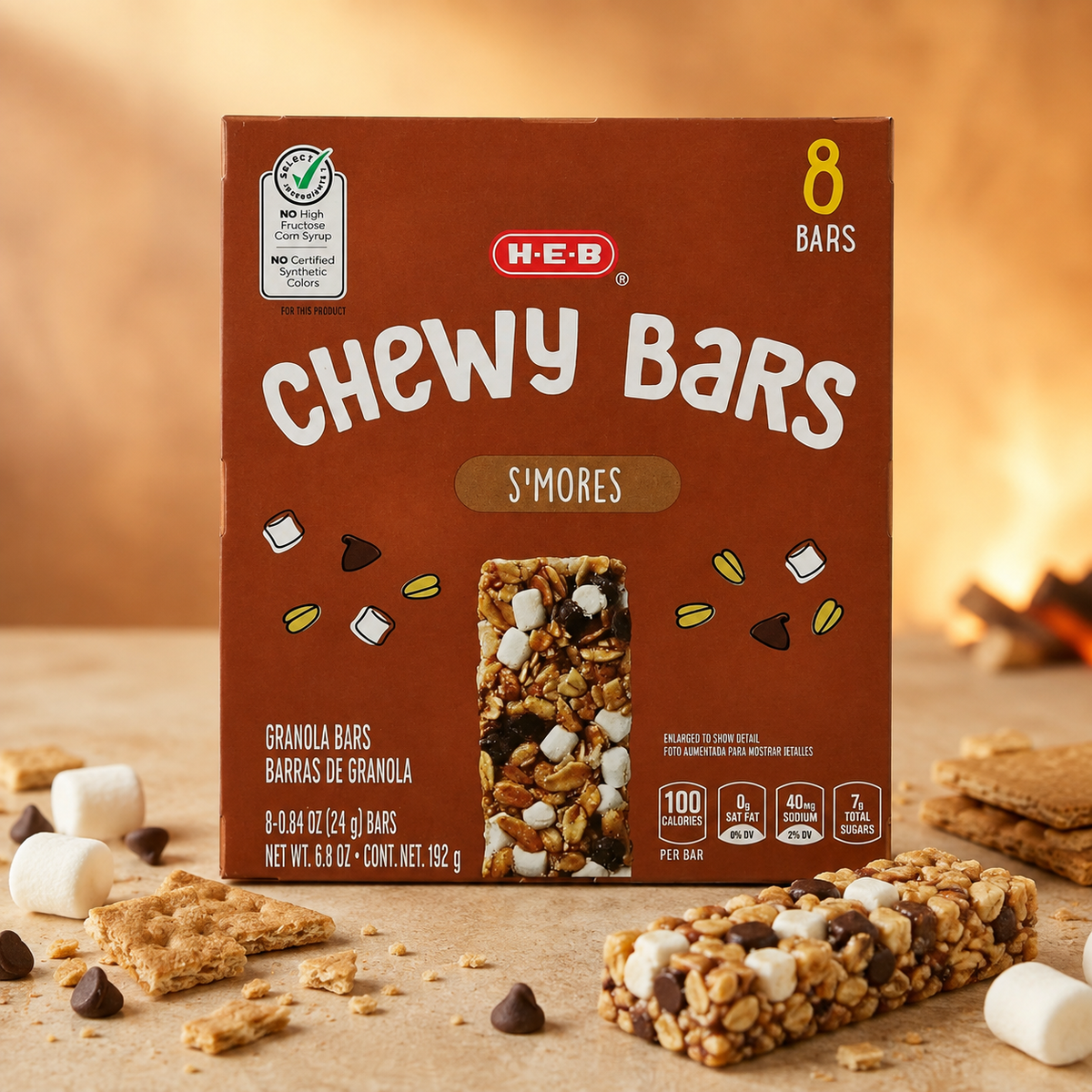 H-E-B  Chewy Bars