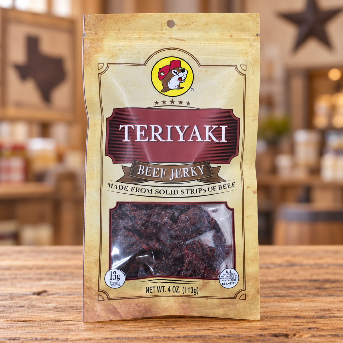 Buc-ee's Bœuf séché - Teriyaki