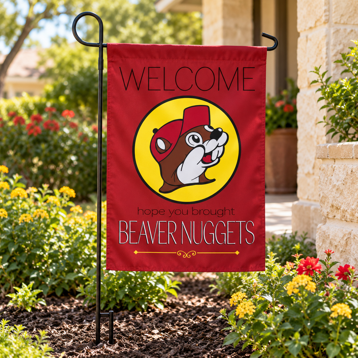 Buc-ee's Garden Flags