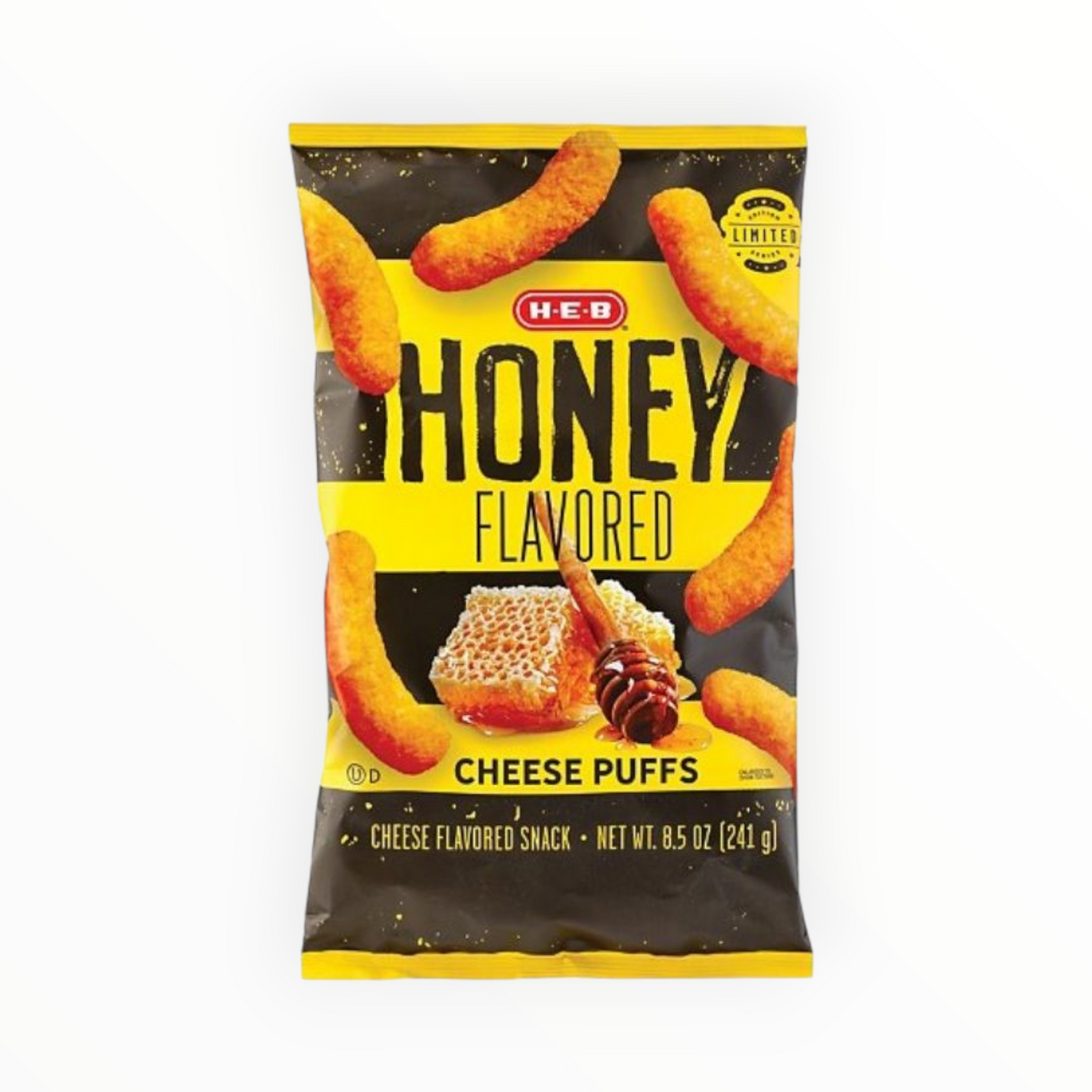 H-E-B Honey Flavored Cheese  Puffs - 8.5oz