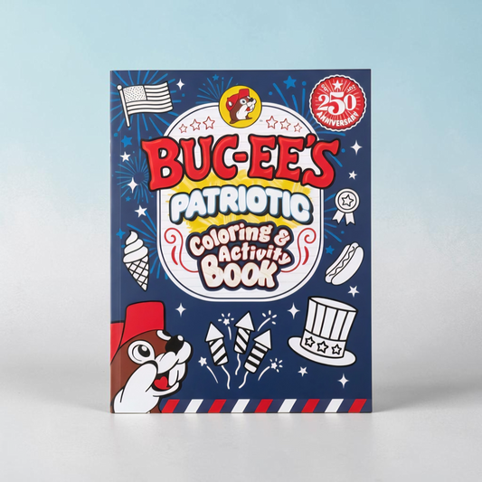 Buc-ee's Independence Day Coloring Book Set