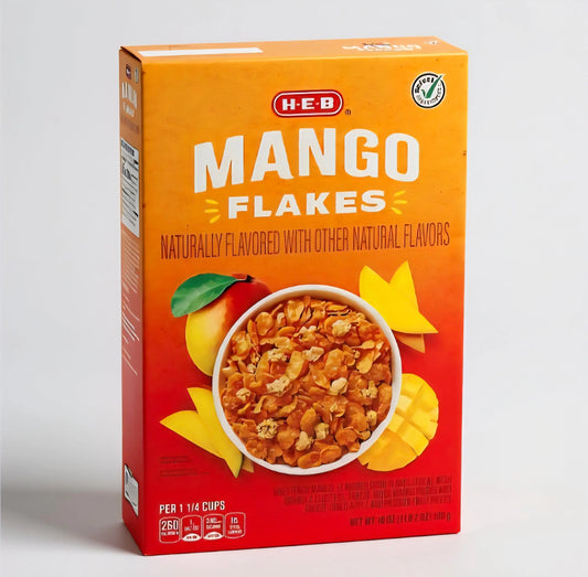 H-E-B Mango Corn Flakes Cereal H-E-B