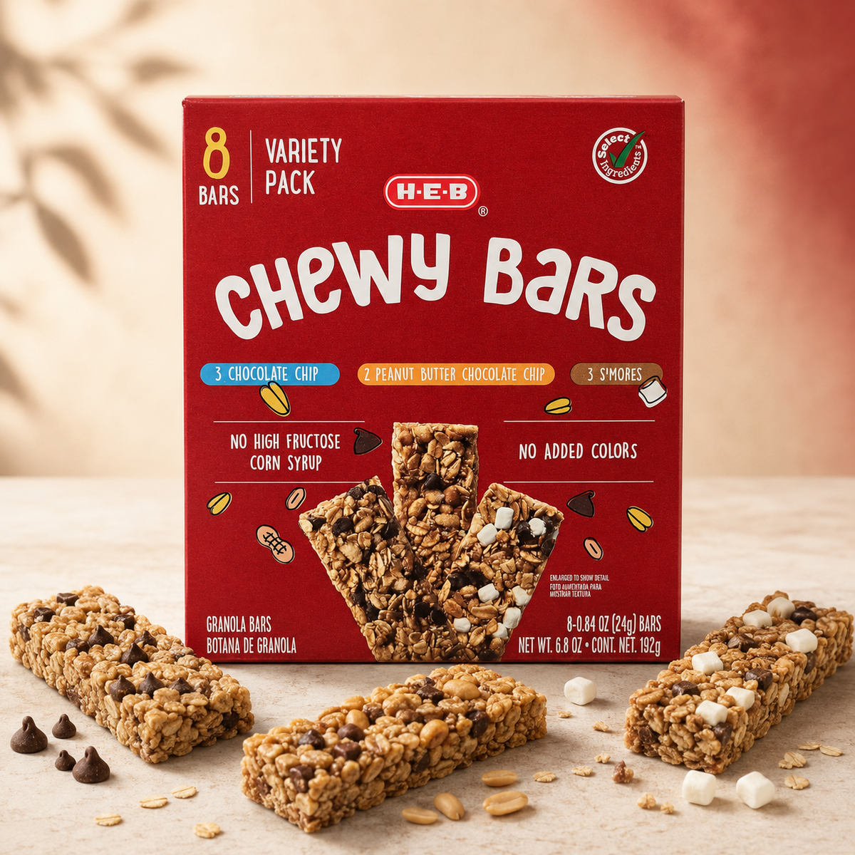 H-E-B  Chewy Bars