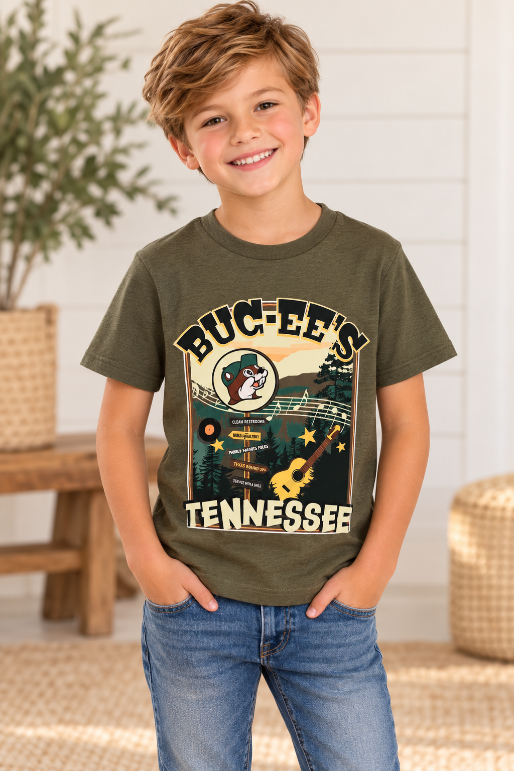 Buc-ee's Tennesse  Signs T-Shirt - Youth