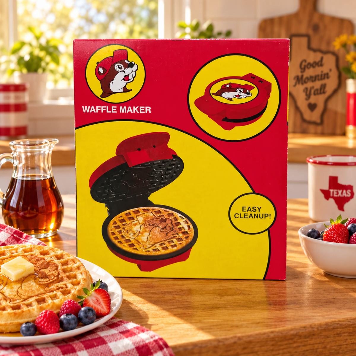 Gaufrier Buc-ee's