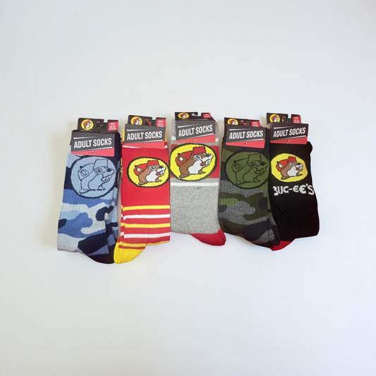 Buc-ee's Adult Socks