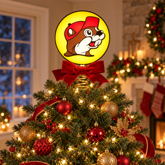 Buc-ee's Christmas Tree Topper