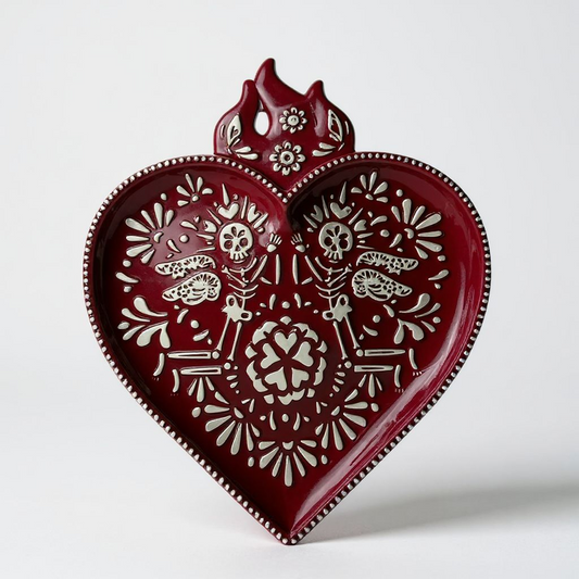 Destination Holiday Sacred Heart Trinket Dish